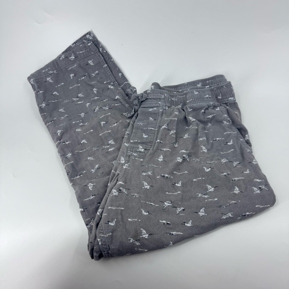 J. Crew Gray Pajama Pants with Elastic Waistband - Picture 3 of 8